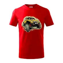 Žltý offroad s navijakom