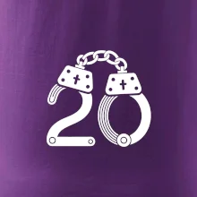 Narodeninové tričko pre policajta - putá 20