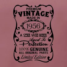 Vintage Etiketa - 1956