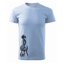 Husľový kľúč gitara Husľový kľúč gitara