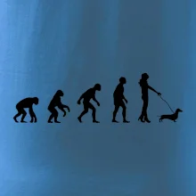 Jazvečík Evolúcia žena Jazvečík Evolúcia žena