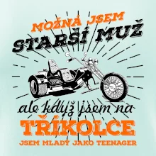 Možná jsem starší muž - tříkolka