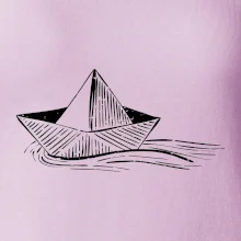 Letná romantika - papierová loďka