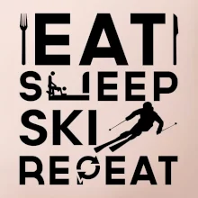 Eat sleep ski repeat