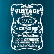 Vintage Etiketa - 1971