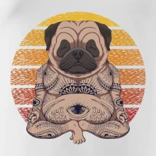 Yoga meditace - pug