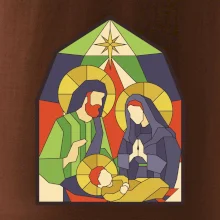 Vitráž - jasličky