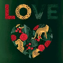 Love srdce divočina  (Pecka design)