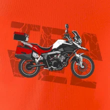 Cestovná enduro červená