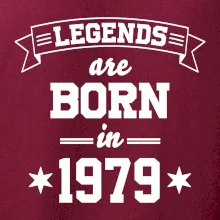 Legends are born in 1979
