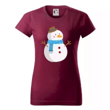 Snehuliak so šálom Snehuliak so šálom