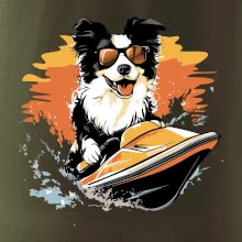 Border Kólia na vodnom skútri