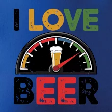 I love beer - palivoměr