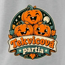 Tekvicová partia - tri veselé tekvice retro