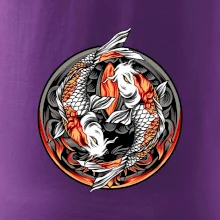 Yin & Yang Koi kapor - oranžový