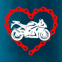 Moto srdce reťaz - cestná Moto srdce reťaz - cestná