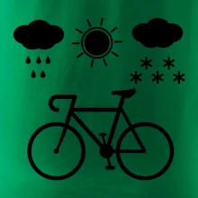 Cyklista za každého počasia