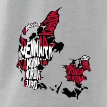 Mapy - názvy miest - Dánsko