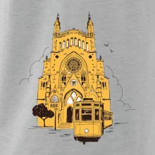 Mallorca - katedrála a električka