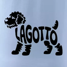 Lagotto nápis v tele