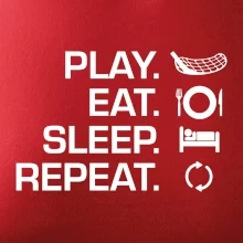 Play Eat Sleep Repeat florbal Play Eat Sleep Repeat florbal