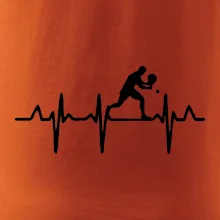 EKG stolný tenista stojaci