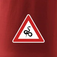 Dopravná značka - Pozor had