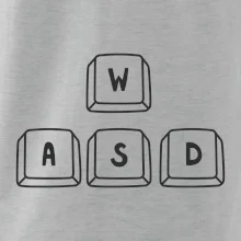 WASD klávesy - prso