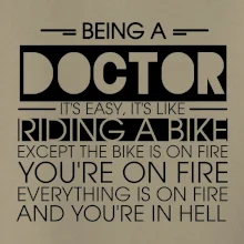 Being a doctor - bike