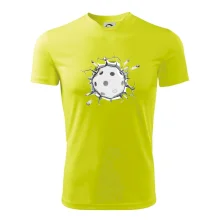 Florbal lopta v triku Florbal lopta v triku