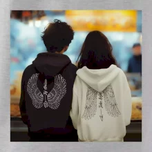 Párova mikina - Jeho anjel , Jej strážca