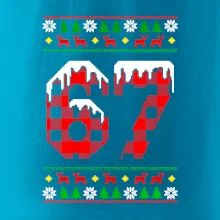 67 vianočný motív