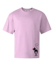 Zamilovaná mačka zozadu