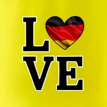 Love Nemecká vlajka
