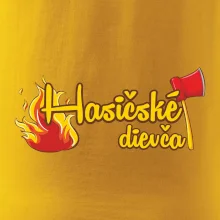 Hasičské dievča - oheň a sekera Hasičské dievča - oheň a sekera