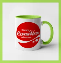 Corona virus pandemic logo Corona virus pandemic logo