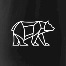 Geometria ľadový medveď chodiaci Geometria ľadový medveď chodiaci