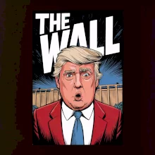 The wall Trump