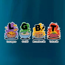 LGBT - Lasagne, Guláš, Bramborák, Tatarák LGBT - Lasagne, Guláš, Bramborák, Tatarák