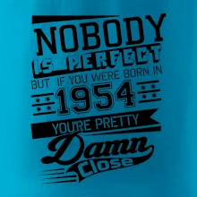 Nobody is perfect - 1954