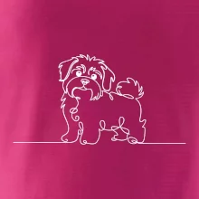 Havanský psík linka jedným ťahom