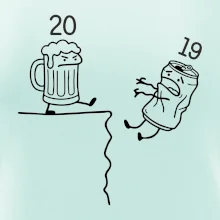 Pivo narodeniny - útes 20 rokov
