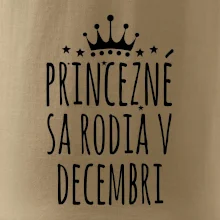 Princezné sa rodia v decembri