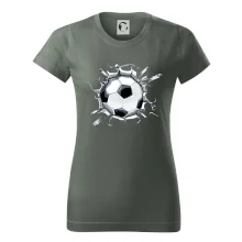 Futbalová lopta v triku