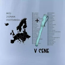 Môj cestovný zoznam - Európa Môj cestovný zoznam - Európa