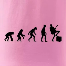 Evolúcia gitarista - noha na kombe