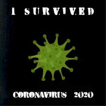I Survived coronavirus 2020 I Survived coronavirus 2020