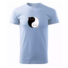 Mačky jin jang farebné Mačky jin jang farebné