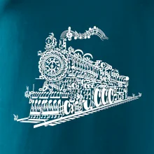 Stará lokomotiva z not Stará lokomotiva z not