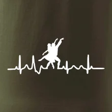 EKG tanec - tancujúca dvojica